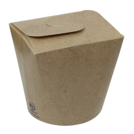 Boîte Repas à emporter Kraft 800ml (50 Utés)