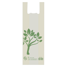 Brood-Hemddraagtassen zakje Home Compost “Be Eco!” 30x60cm (100 stuks)