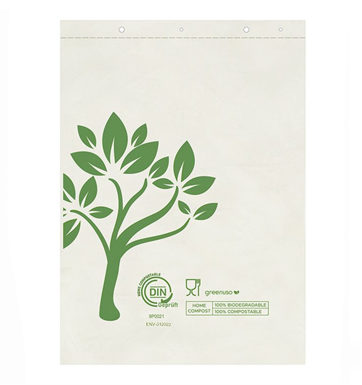 Marktzak Block Home Compost “Be Eco!” 30x40cm (100 stuks) Marktzak Block Home Compost “Be Eco!” 30x40cm (100 stuks)