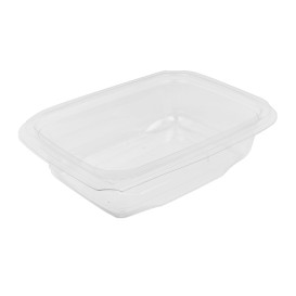 Plastic deli Container PET onverbrekelijk 600ml 18x14x4cm (65 stuks) 