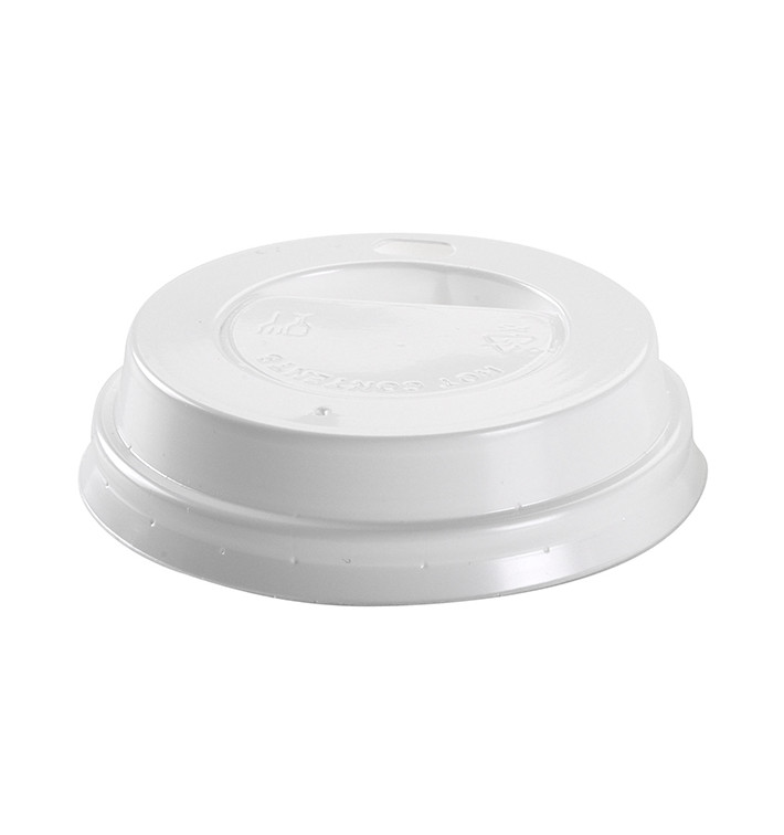 Couvercle Perforé Gobelet Carton 4Oz/120ml Ø6,2cm (100 Unités) Couvercle Perforé Gobelet Carton 4Oz/120ml Ø6,2cm (100 Unités)