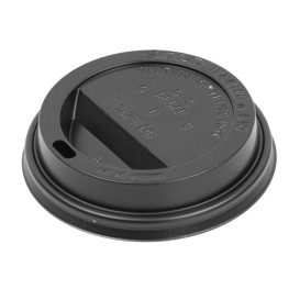 Deksel voor papieren beker gat 10Oz/300ml Ø8,4cm (100 stuks)