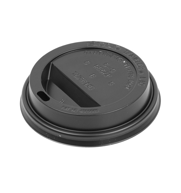 Deksel voor papieren beker gat 10Oz/300ml Ø8,4cm (100 stuks) Deksel voor papieren beker gat 10Oz/300ml Ø8,4cm (100 stuks)