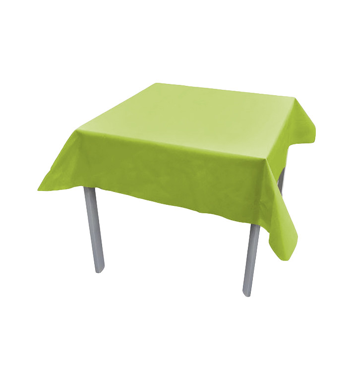 Nappe en PP Non-Tissé Pistache 120x120cm (150 Utés) Nappe en PP Non-Tissé Pistache 120x120cm (150 Utés)