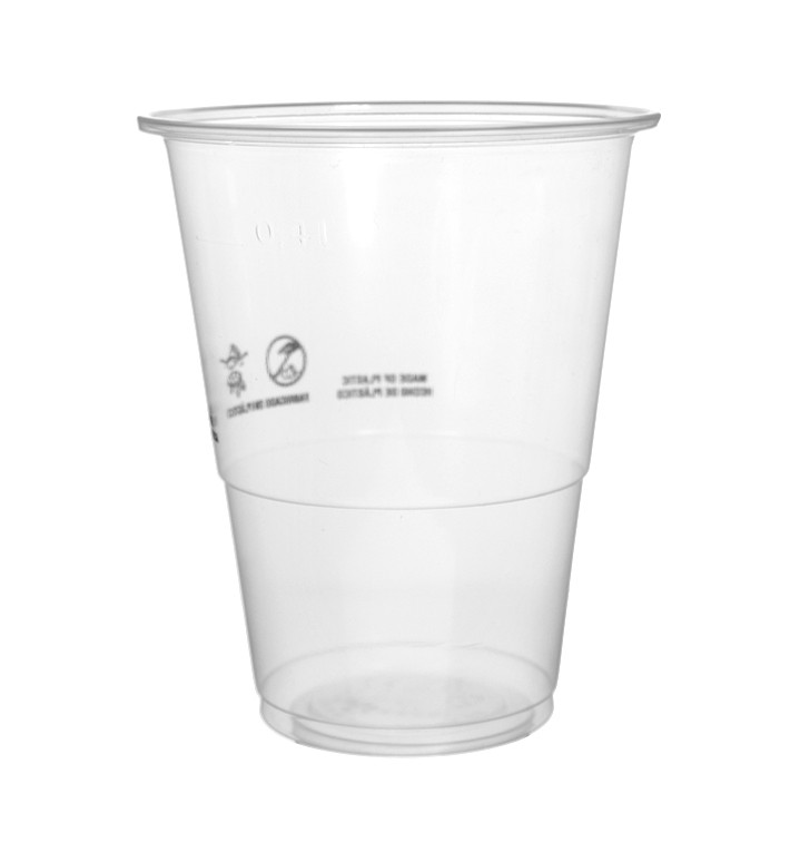 Plastic PP beker transparant 500ml (50 stuks) Plastic PP beker transparant 500ml (50 stuks)