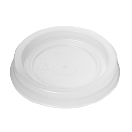 Plastic Deksel PS Ø5,7cm voor beker 80/100ml (2400 stuks)