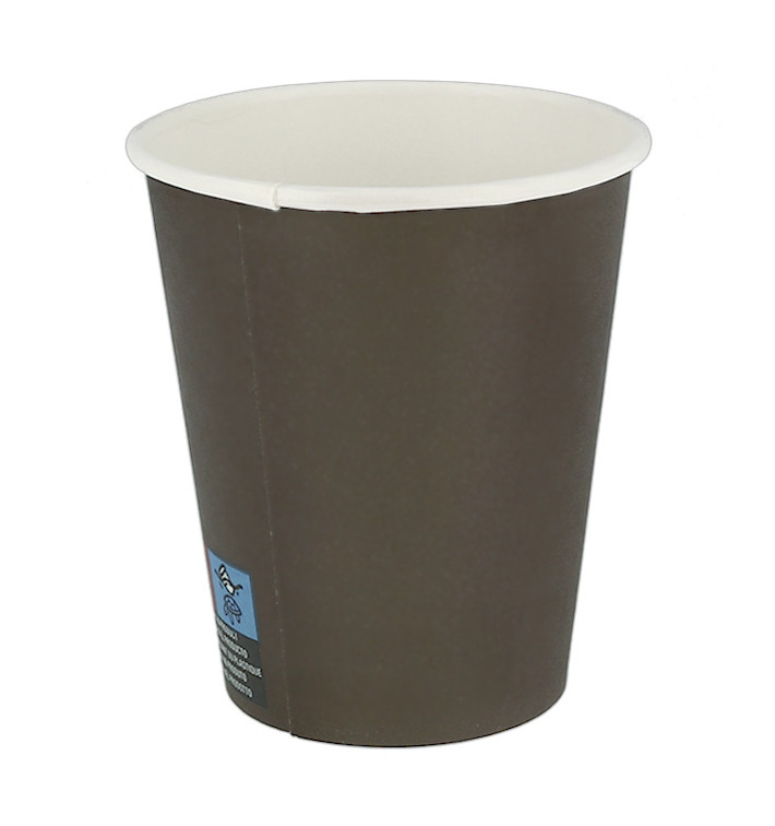 Gobelet Carton Marron 8Oz/240ml Ø8,0cm (50 Utés) Gobelet Carton Marron 8Oz/240ml Ø8,0cm (50 Utés)