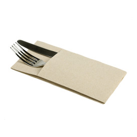 Serviette Kangourou en Papier 40x40cm Eco (60 Utés)