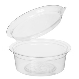 Pot Rond avec charnière APET Transparent 50ml (450 Utés)