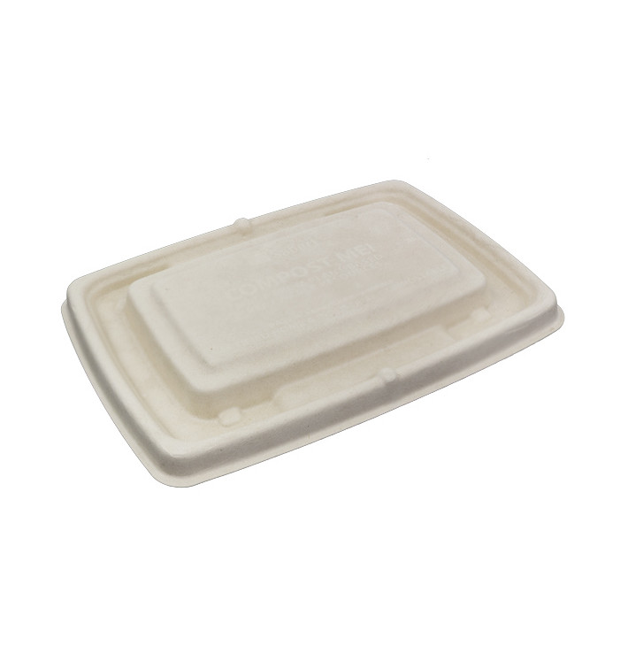Suikerriet Deksel voor Container 23x16,5cm (75 stuks) Suikerriet Deksel voor Container 23x16,5cm (75 stuks)