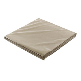 Papieren voedsel zak Vetvrij opening L vormig 12x12,2cm Naturel (6000 stuks)