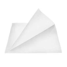 Sachet Ingraissable Ouverture latérale 12x12,2cm Blanc (100 Utés)