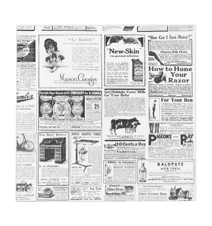 Papier Ingraissable Times 31x31cm (1000 Utés) Papier Ingraissable Times 31x31cm (1000 Utés)
