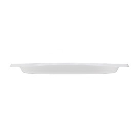 Assiette Plate Réutilisable Economique PS Blanc Ø22cm (300 Utés)