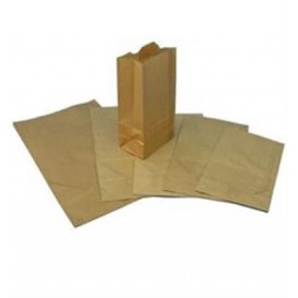Sac en papier KRAFT sans anses 15+9x28cm (1000 Unités)