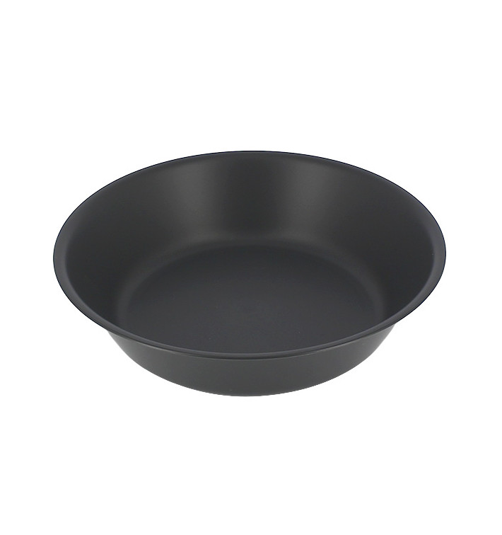 Assiette Réutilisable Durable PP Minéral Anthracite Ø18cm (54 Utés) Assiette Réutilisable Durable PP Minéral Anthracite Ø18cm (54 Utés)