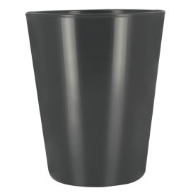 Gobelet Réutilisable Durable PP Minéral Anthracite 330ml (6 Utés)