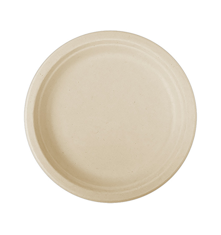 Assiette en Canne à Sucre Naturel Ø260mm (50 Unités) Assiette en Canne à Sucre Naturel Ø260mm (50 Unités)