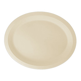 Plateau en Canne à Sucre Naturel 320x255x21mm (500 Utés)
