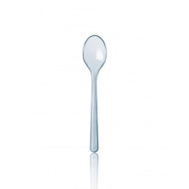 Petite Cuillère Plastique Premium Transp. 130mm 