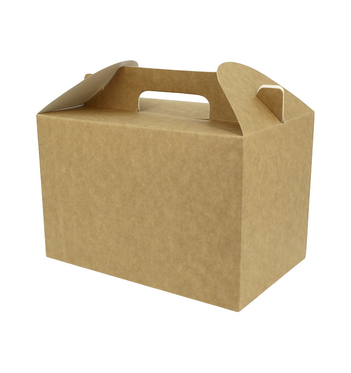 Boîte à Menu Kraft 225x145x150mm (25 Utés) Boîte à Menu Kraft 225x145x150mm (25 Utés)