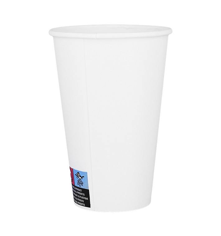 Papieren beker wit ECO 12Oz/360ml Ø8cm (1.000 Stuks) Papieren beker wit ECO 12Oz/360ml Ø8cm (1.000 Stuks)