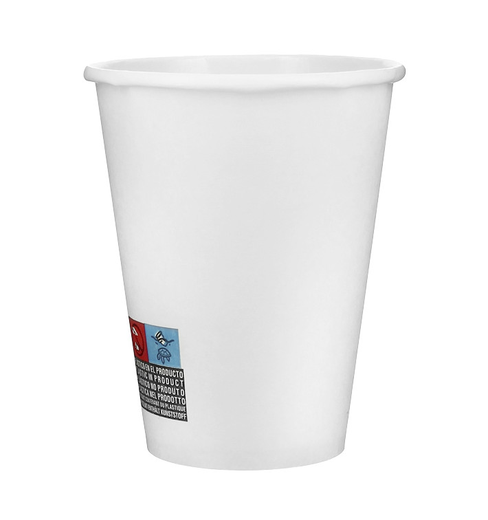 Gobelet Carton 12 Oz/360ml Blanc Ø8,9cm (600 Utés) Gobelet Carton 12 Oz/360ml Blanc Ø8,9cm (600 Utés)