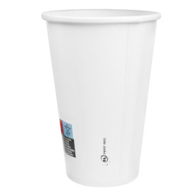 Gobelet Carton 20 Oz/600ml Blanc Ø9,4cm (20 Utés)