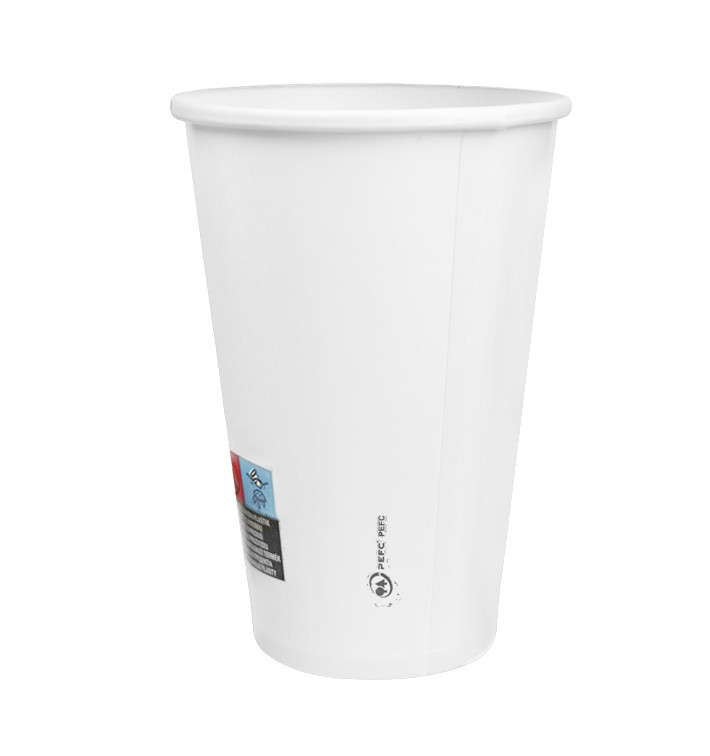 Papieren beker 20 Oz/600ml wit Ø9,4cm (20 stuks) Papieren beker 20 Oz/600ml wit Ø9,4cm (20 stuks)
