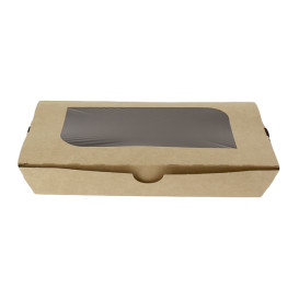 Barquette carton Premium 21x13x3,5cm 730ml (300 Unités)