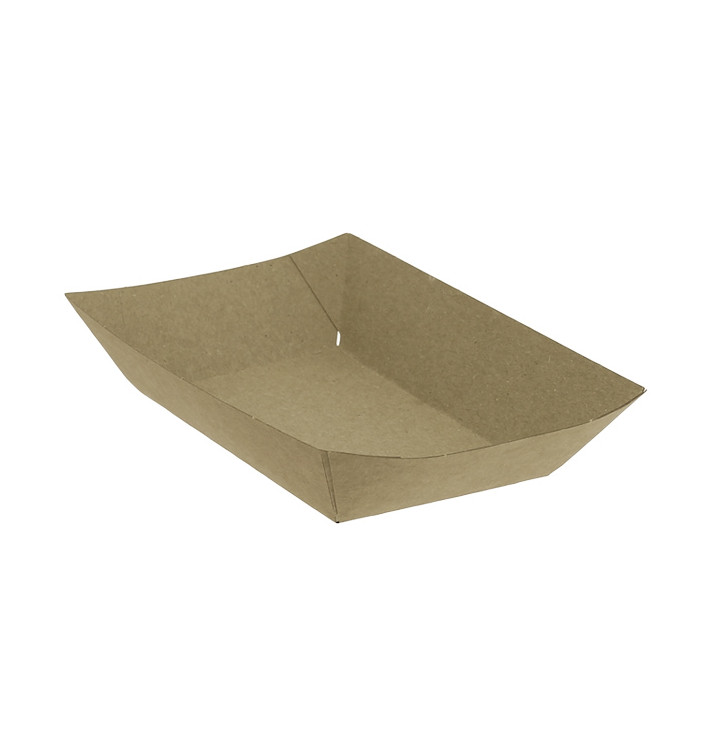 Barquette Carton Kraft-Kraft 11,0x7,0x3,5cm 300ml (25 Utés) Barquette Carton Kraft-Kraft 11,0x7,0x3,5cm 300ml (25 Utés)