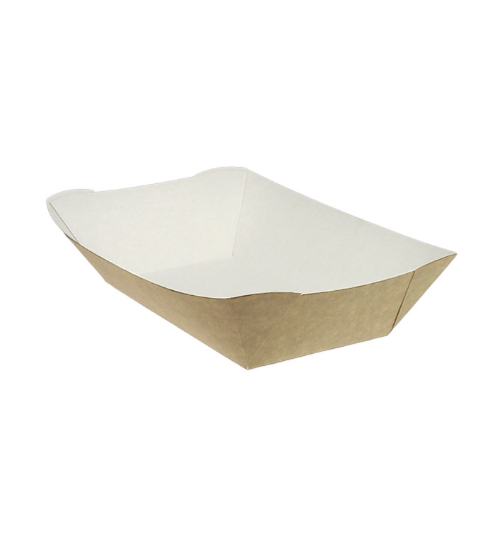 Barquette Carton 780ml Kraft 155x90x55mm (450 Utés) Barquette Carton 780ml Kraft 155x90x55mm (450 Utés)