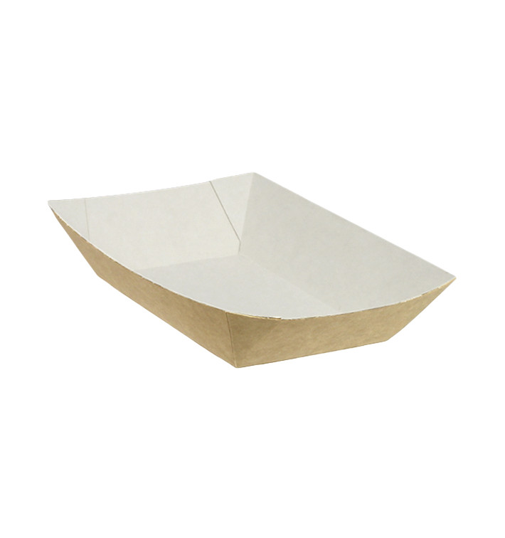 Kartonnen Snackbakjes kraft 300ml 11x7x3,5cm (25 stuks) Kartonnen Snackbakjes kraft 300ml 11x7x3,5cm (25 stuks)