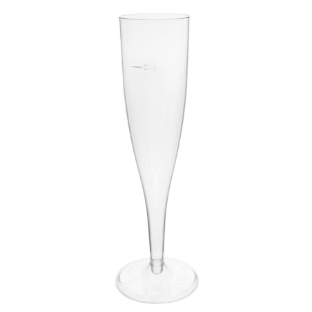 Herbruikbaar Champagneglazen/flutes Premium 140ml PS (100 stuks)