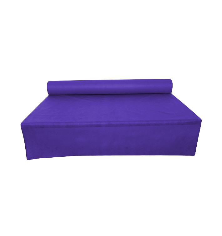 Nappe en rouleau PP Non Tissé Lilas 1,2x50m 50g (1 Unité) Nappe en rouleau PP Non Tissé Lilas 1,2x50m 50g (1 Unité)