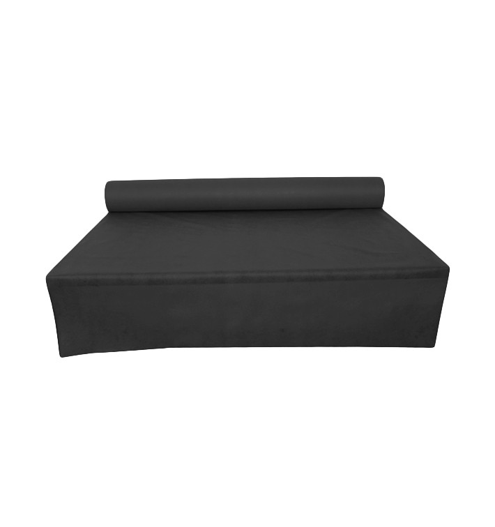 Nappe Rouleau PP Non Tissé Noir 1,2x50m 50g (6 Utés)