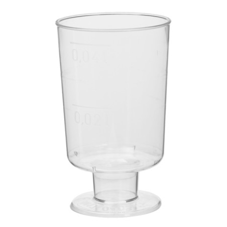 Verre à Pied en Plastique 40ml (1.400 Unités)