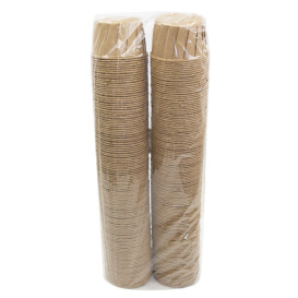 Geplooide Kraft papieren souffle beker 120ml (250 stuks) 