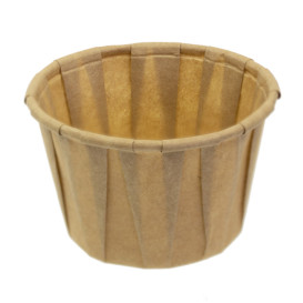 Pot Papier Kraft Plissé de 60ml (5000 Unités)