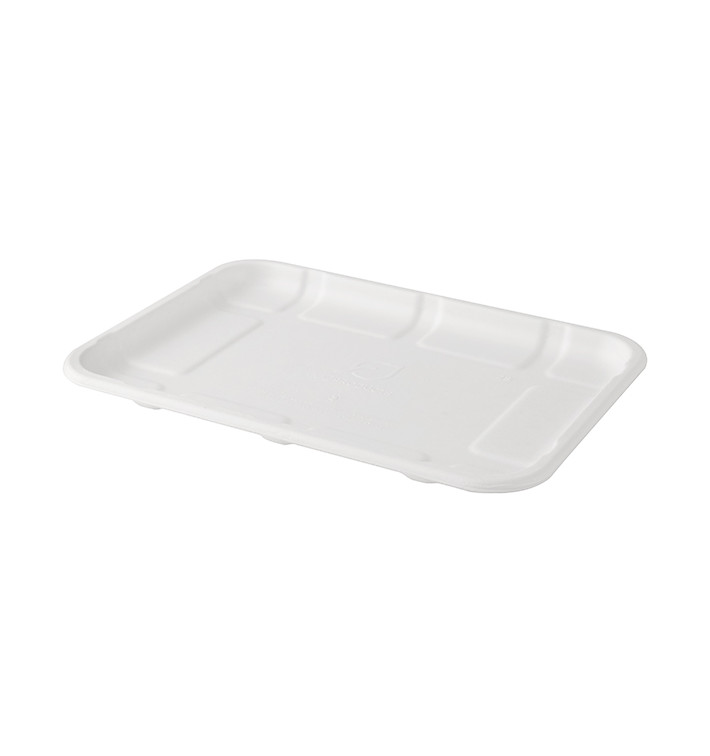 Suikerriet Dienblad 21,6x15,3x1,5cm (50 Stuks) Suikerriet Dienblad 21,6x15,3x1,5cm (50 Stuks)