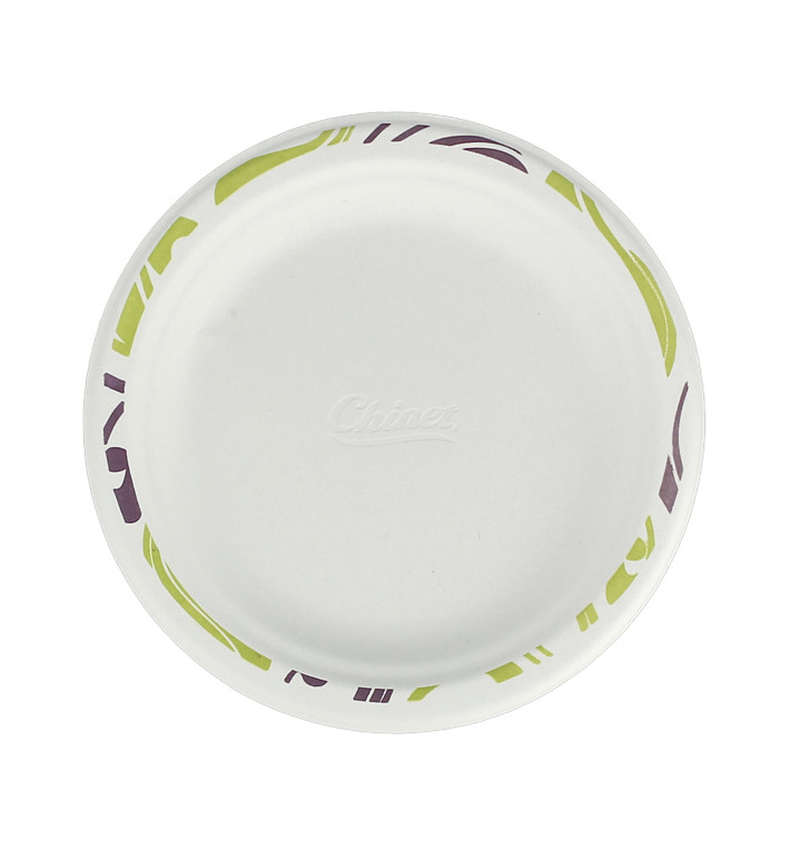Assiette en Carton Chinet 170mm Flavour (175 Unités) Assiette en Carton Chinet 170mm Flavour (175 Unités)