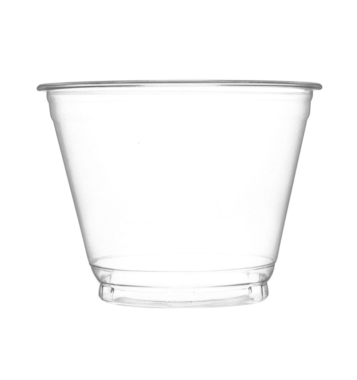 Coupe Plastique PET Cristal 270ml Ø9,3cm (1000 Unités) Coupe Plastique PET Cristal 270ml Ø9,3cm (1000 Unités)