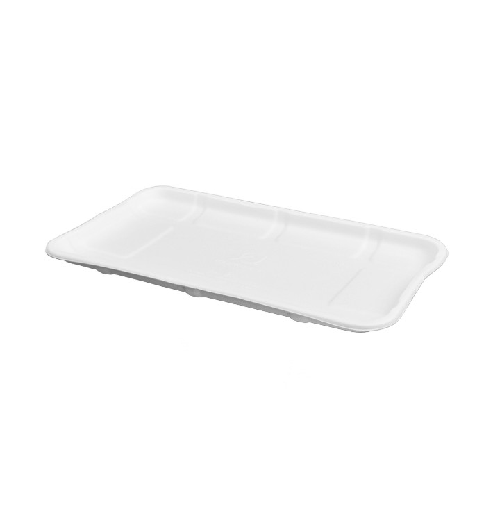 Plateau à Canne à Sucre 28x15,3cm (50 Unités) Plateau à Canne à Sucre 28x15,3cm (50 Unités)
