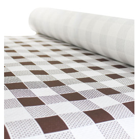 Nappe en papier en Rouleau Carré Marron 1x100m 40g (1 Unité)