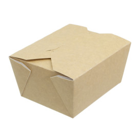 Caixa TakeAway Kraft 11,8x9x6,3cm (25 Utés)