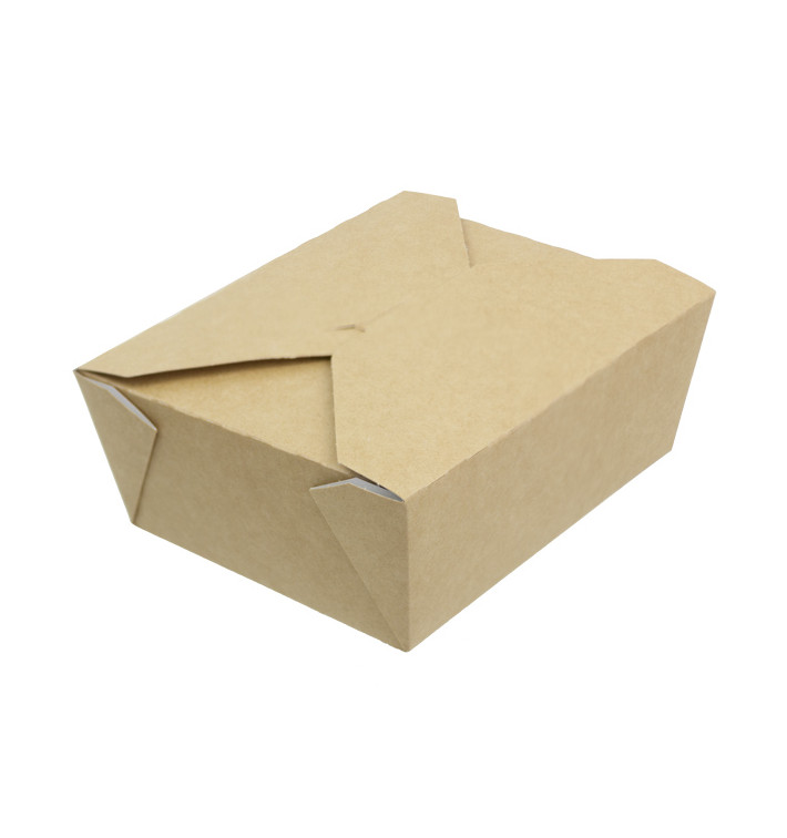 Oosterse Maaltijdbox Kraft 15x12x6,5cm (25 Units)