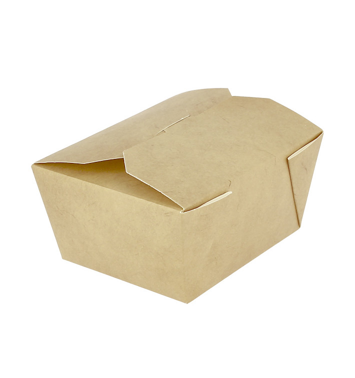 Caixa TakeAway Kraft 10,7x8,65x6cm 500ml (45 Utés) Caixa TakeAway Kraft 10,7x8,65x6cm 500ml (45 Utés)