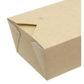 Oosterse Maaltijdbox Kraft 11,8x9x6,3cm (25 stuks)