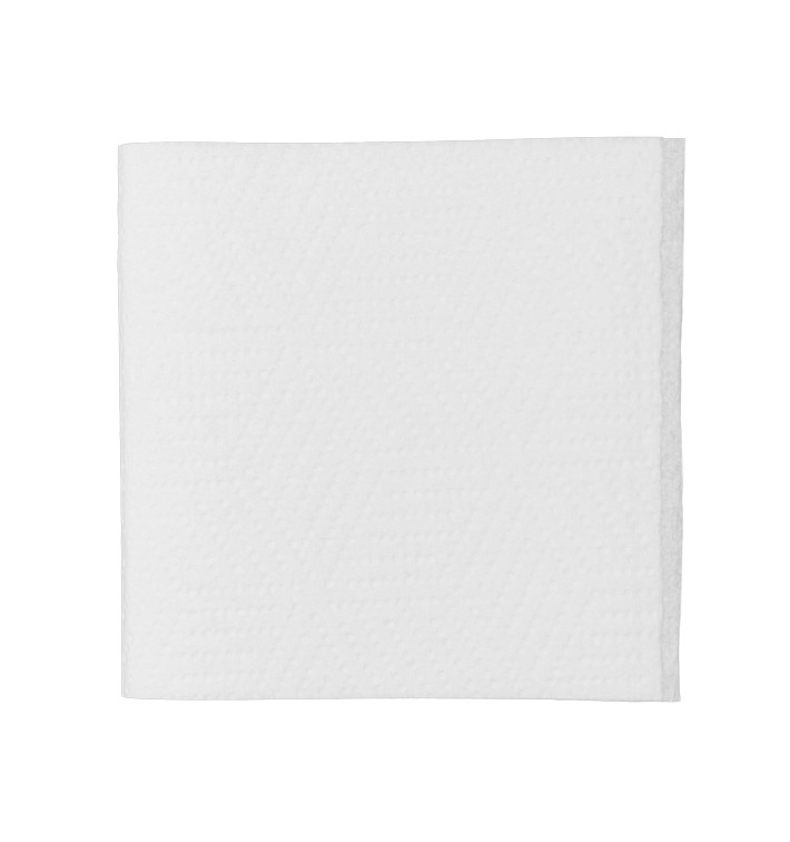 Serviette en Papier Tissu 2E en V Blanc 11x21cm (6.000 Utés) Serviette en Papier Tissu 2E en V Blanc 11x21cm (6.000 Utés)