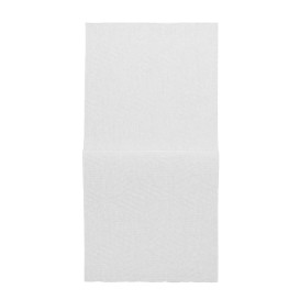 Serviette en Papier Tissu 2E en V Blanc 11x21cm (6.000 Utés)